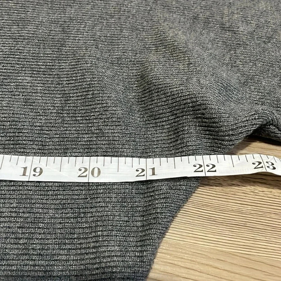 INC International Concepts Dolman Sleeve Sweater Gray Stripe Pullover Size XS - Picture 5 of 11